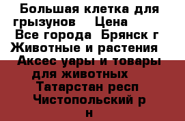 Большая клетка для грызунов  › Цена ­ 500 - Все города, Брянск г. Животные и растения » Аксесcуары и товары для животных   . Татарстан респ.,Чистопольский р-н